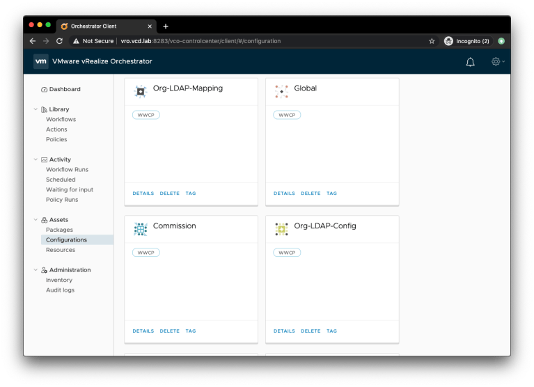 Vmware Workflow Workflow for end-to-end tenant provisioning with VMware Cloud Director ...